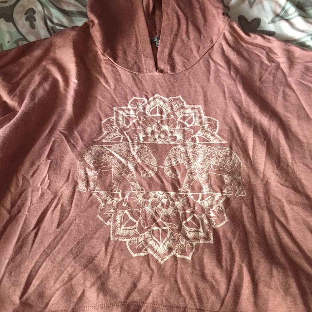Size L crop sweatshirt